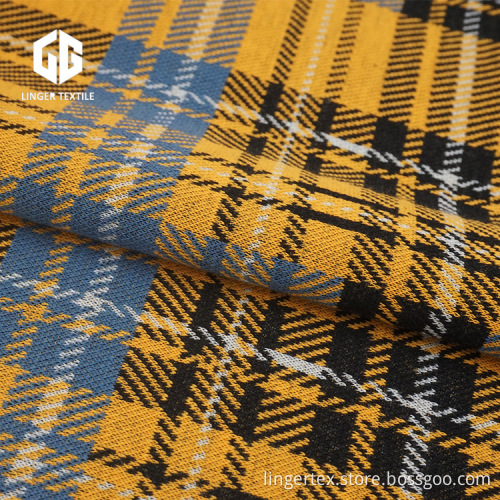 Colorful Yarn Dyed Kintted Jacquard Fabric For Dress